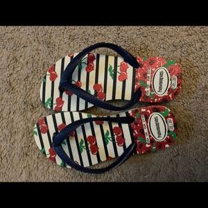 Girls havaianas sandals size 10